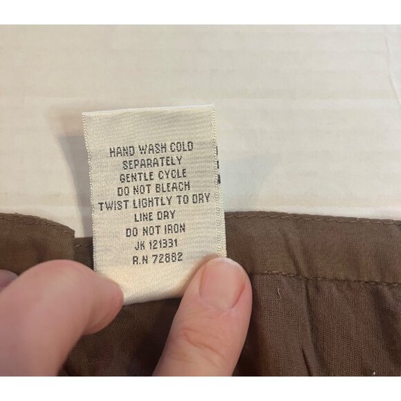 NWT- Boho Brown Crinkle maxi Skirt Size 12 fashion bug100% Cotton Made In India - Picture 4 of 12